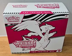Pokemon Top-Trainer-Box Karmesin & Purpur - Weisse Flammen: Reshiram Deutsch 6526 - Image 1