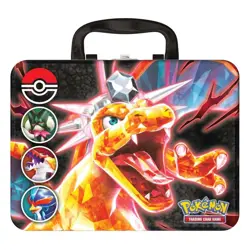 2023 POKEMON TCG Charizard Collectors Chest November Sealed with 6 Booster Packs - Image 2
