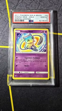 PSA 10 Shining Mew - 40/73 - Shiny Holo Rare - Shining Legends - Pokemon - Image 1
