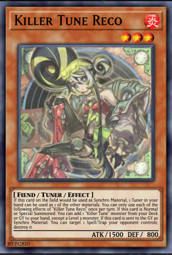 Yugioh! Kewl Tune Reco Phantom Revenge PHRE-EN033 PREORDER - Image 1