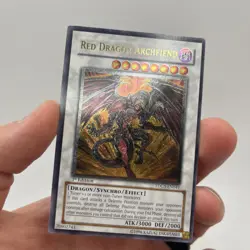 1x (LP) Red Dragon Archfiend - TDGS-EN041 - Ultimate Rare - 1st Edition YuGiOh - Image 3