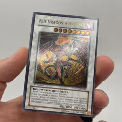 1x (LP) Red Dragon Archfiend - TDGS-EN041 - Ultimate Rare - 1st Edition YuGiOh - Image 4
