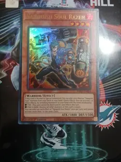 Yu-Gi-Oh TCG #WISU-EN016 Vanquish Soul Razen 1st Edition Ultra Rare LP - Image 1