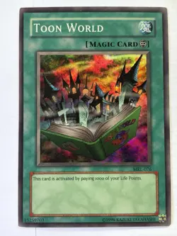Yugioh Toon World MRL-076 Super Rare Original Print NM - Image 1