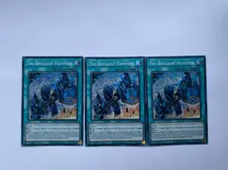 3 x Tri-Brigade Hammer DOOD-EN068 Super Rare 1st Edition YuGiOh Playset NM - Image 1