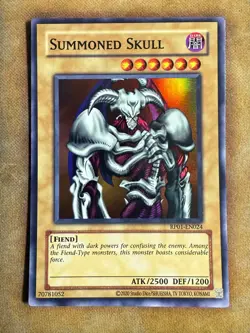 Yugioh Summoned Skull RP01-EN024 Super Rare 2024 Print NM - Image 1