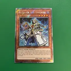 Aleister the Invoker RA04-EN278 1st Edition Platinum Secret Rare Yu-Gi-Oh! NM - Image 2