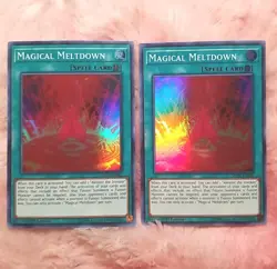 X2 Yu-Gi-Oh! TCG Magical Meltdown SHVA-EN042 Super Rare 1st Edition SHADOWS - Image 1