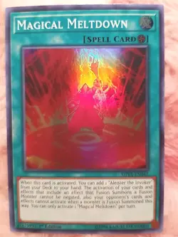 X2 Yu-Gi-Oh! TCG Magical Meltdown SHVA-EN042 Super Rare 1st Edition SHADOWS - Image 4