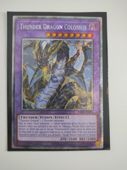 Thunder Dragon Colossus (Platinum Secret Rare) RA03-EN036 - Image 2