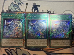 Yugioh Invocation Platinum Secret Rare RA04-EN281 x3 Near Mint - Image 1