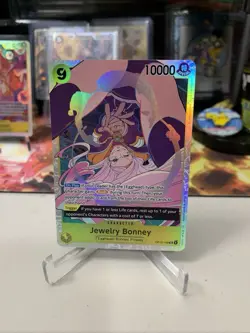 One Piece Carrying On His Will Jewelry Bonney OP13-108 Foil Super Rare SR - Image 1
