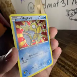 Pokemon TCG Shiny Magikarp Black Star Holo Promo Card XY143 - Image 3