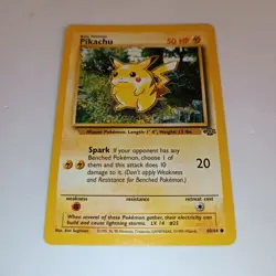Pokemon Card TCG Pikachu Jungle Set 60/64 Unlimited WOTC Vintage 1999 VGC - Image 1