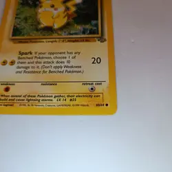 Pokemon Card TCG Pikachu Jungle Set 60/64 Unlimited WOTC Vintage 1999 VGC - Image 3