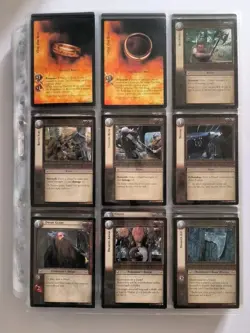 LOTR ccg Seigneur Des Anneaux full set 365 cards Mint 2001 Dont 54 Foil Decipher - Image 1