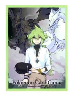 N & Reshiram & Zekrom Individual Card Sleeve Pokemon Center Japan Original - Image 1