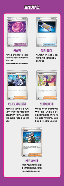 Pokemon Card Scarlet&Violet Night Wanderer Booster Box Sealed sv6a Korean ver. - Image 5