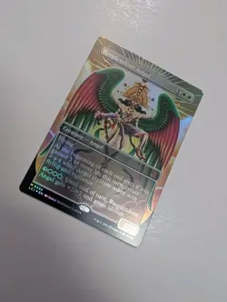 MTG - Resplendent Angel (Borderless Foil) - The Lost Caverns of Ixalan NM/M Cond - Image 2