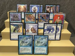 Magic: the Gathering MTG Blue Rares Lot - 15 Card Lot - Nm-MP 885252081331 - Image 1