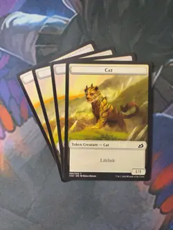 Cat Token x 4 | Ikoria | 7% Off 2+ | NM | MTG - Image 1