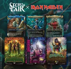 Magic the Gathering MTG Secret Lair x Iron Maiden: Eddie Unchained​ (Non-Foil) - Image 1