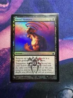 Shred Memory Ravnica: City of Guilds Foil MTG LP/NM - Image 1