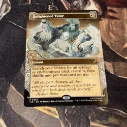 Enlightened Tutor X1 Mtg Avatar The Last Airbender Nm Showcase - Image 1