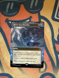 Fierce Guardianship Showcase MINT - MTG Avatar The Last Airbender - Image 1