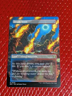 Steam Vents - LORWYN ECLIPSE Borderless (ECL) NM Reg - Image 2