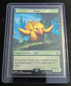 MTG - Bird (T0016) Wizard (T0014) Token - Final Fantasy - Pack Fresh!! - Image 3