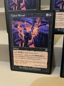 MTG Cabal Ritual X4 - Full Play Set - Torment Regular - LP - Image 2