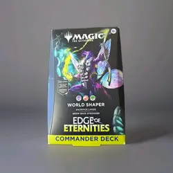 Magic: The Gathering Edge of Eternities World Shaper Commander Deck Unopened - Image 1