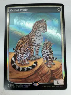 Ocelot Pride Textless Store Champion Promo Foil - Image 1