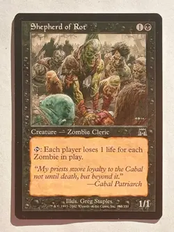 Magic MTG - Shepherd of Rot - Onslaught - LP - Image 1