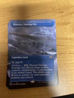 Otawara, Soaring City (Borderless) Kamigawa: Neon Dynasty Regular - Image 1