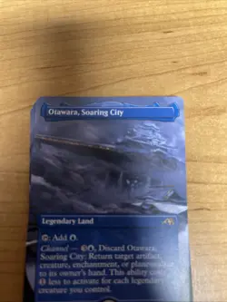 Otawara, Soaring City (Borderless) Kamigawa: Neon Dynasty Regular - Image 3