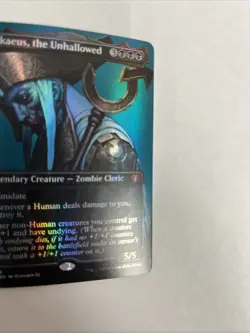 Mikaeus The Unhallowed Borderless Foil Card #0675 MTG LP - Image 2