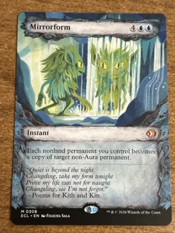 Mirrorform (Showcase) Lorwyn Eclipsed Regular NM-M Unplayed 0308 Hoxs - Image 1