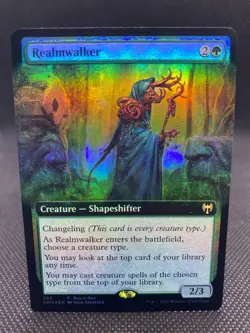 MTG Realmwalker Buy-A-Box Promo NM/Foil English - Image 1