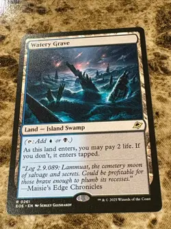 WATERY GRAVE Magic Gathering MTG Edge of Eternities - Image 1