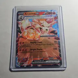 Pokemon Arcanine ex 032/198 SV01 Scarlet & Violet Double Rare Holo English Card - Image 1
