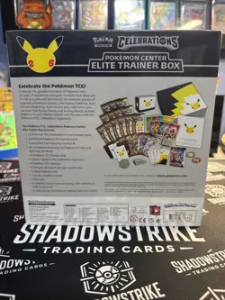 Pokemon TCG: Celebrations Pokemon Center Elite Trainer Box New Factory Sealed - Image 4