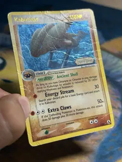 Kabutops 7/92 Ex Legend Maker Reverse Holo Rare Stamped Pokemon Card DMG - Image 4