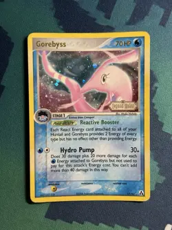 Gorebyss 17/92 Ex Legend Maker Reverse Holo Foil Rare Pokemon Card DMG - Image 2