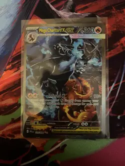 Mega Charizard X EX SIR 125/094 Phantasmal Flames English Pokemon TCG - Image 1