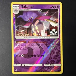 Pokemon Malamar 51/131 League Challenge 1st-4th Place Set Reverse Holo 51/131 NM - Image 3