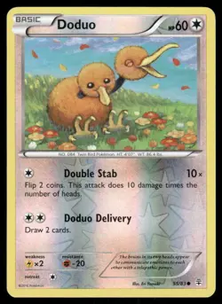Pokemon Cards Doduo 55/83 Reverse Holo Generations NM - Image 1
