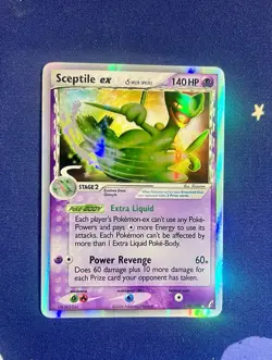Sceptile EX 96/100 Ultra Rare Delta Species Crystal Guardians LP, Pokemon Tcg - Image 1
