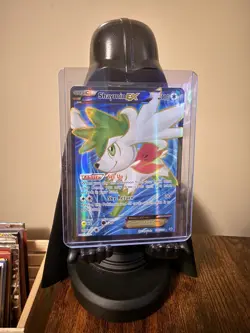 Shaymin EX 106/108 Textured Full Art Pokemon Card - LP - Image 1